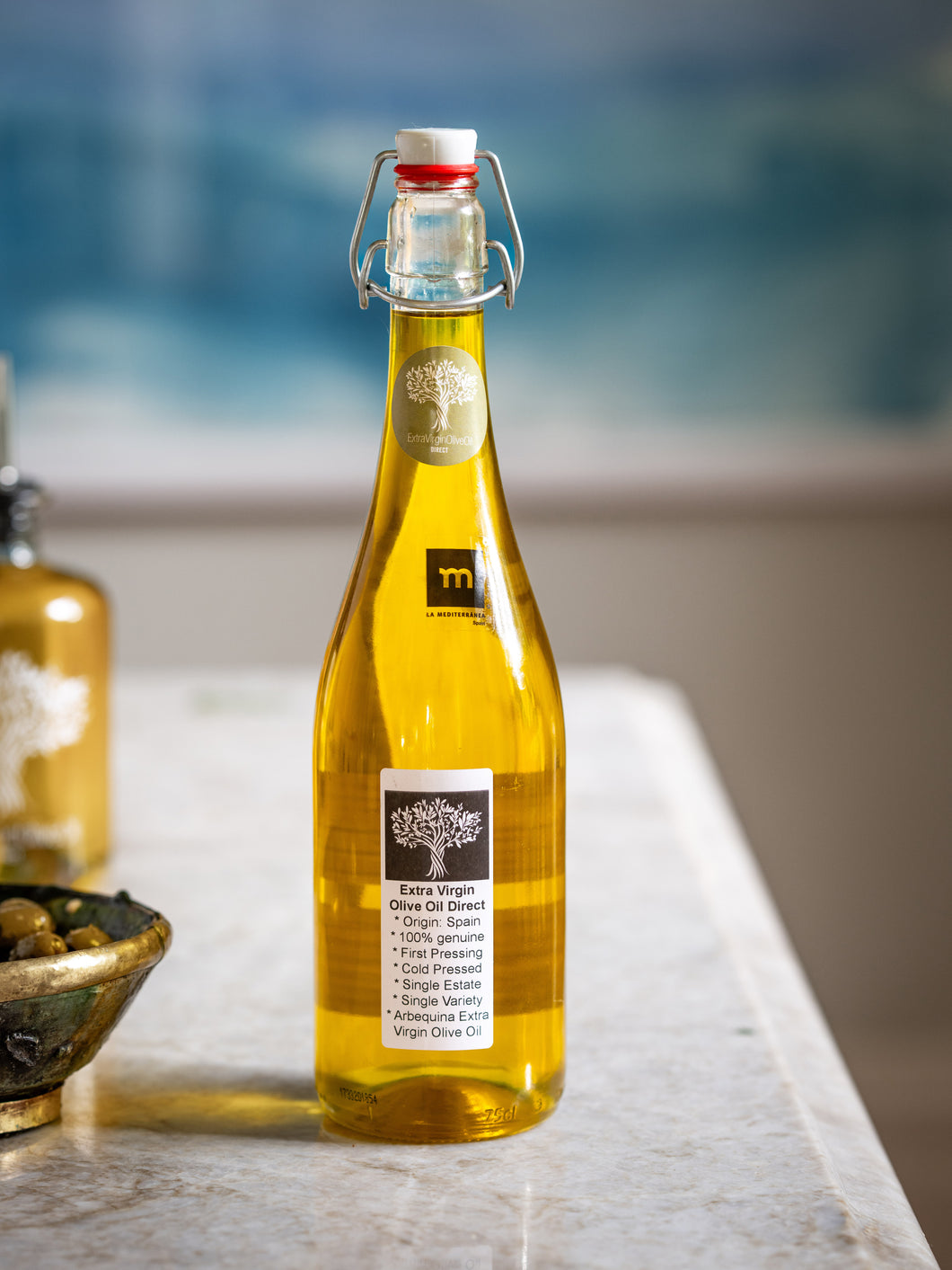 750ml Wine Pop Top Glass Bottle